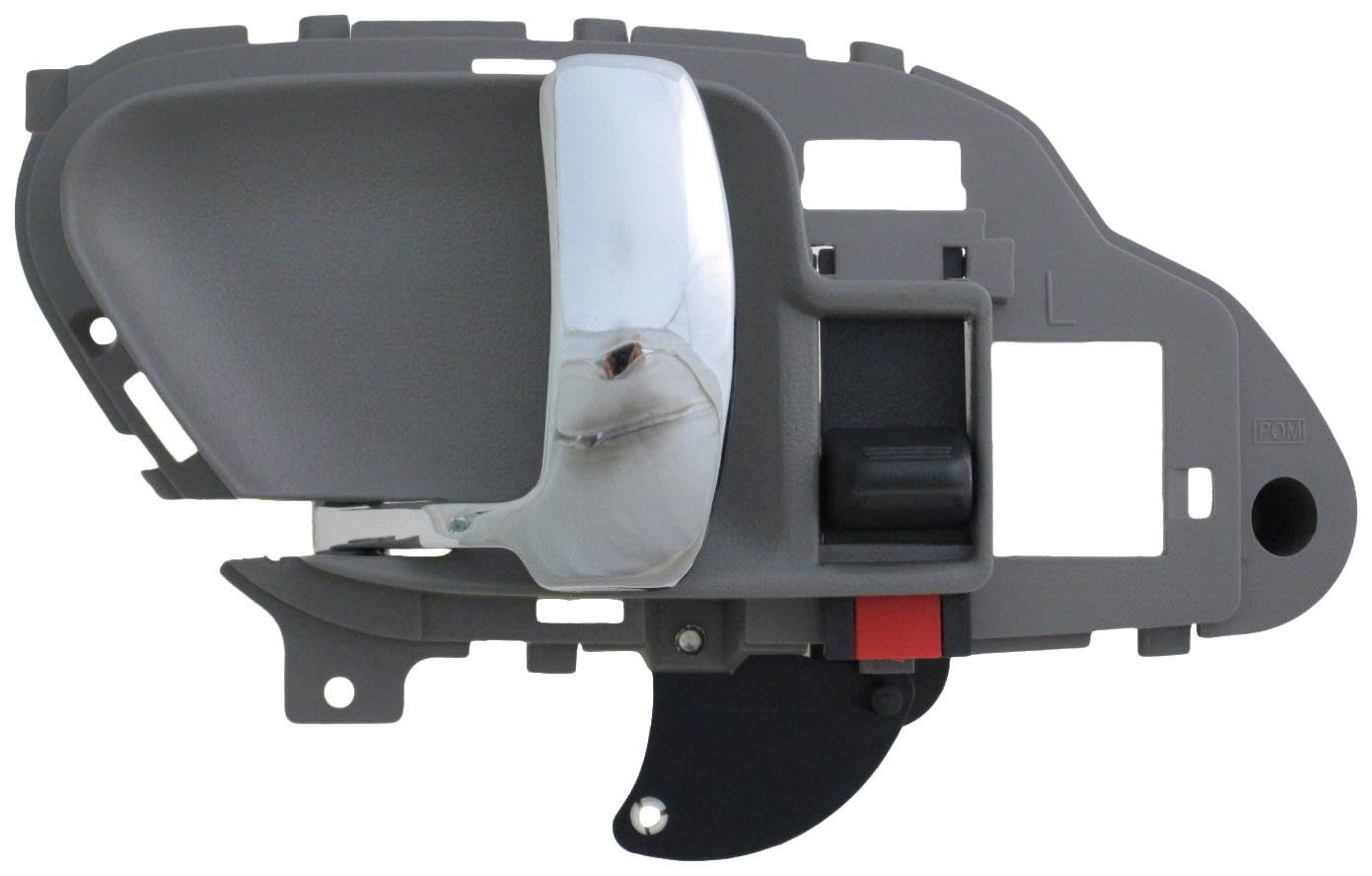 Dorman 88539 Interior Door Handle for Specific Cadillac / Chevrolet / GMC Models, Chrome Lever; Gray Housing