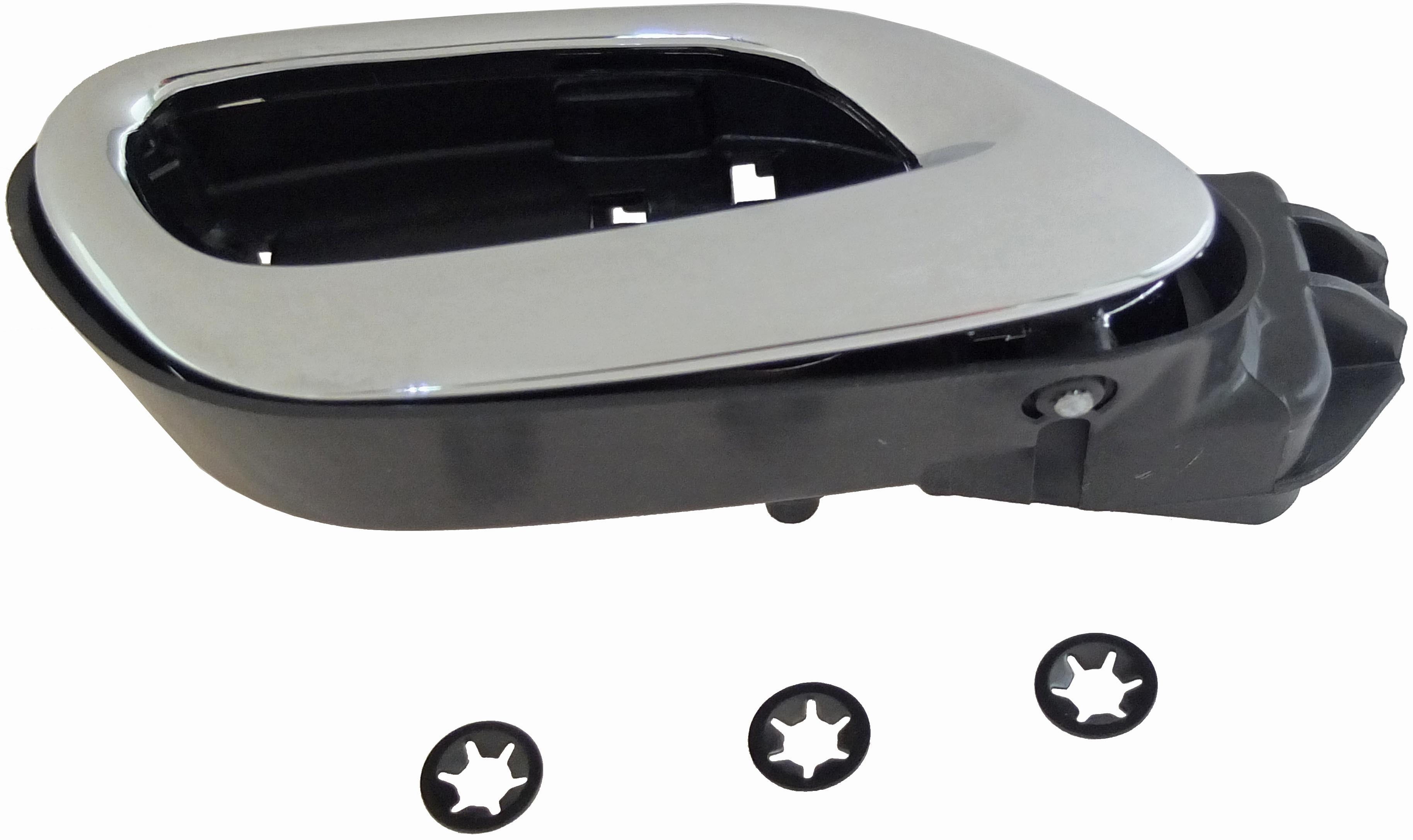 Dorman 88654 Front Passenger Side Interior Door Handle for Specific Chevrolet Models, Chrome Lever