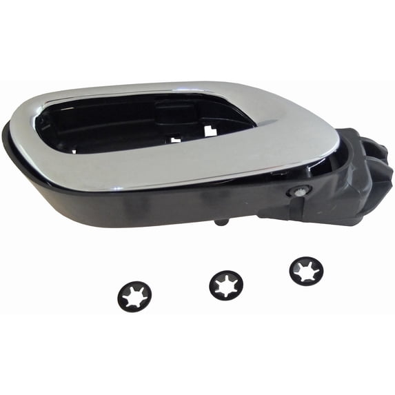 Dorman 88654 Front Passenger Side Interior Door Handle for Specific Chevrolet Models, Chrome Lever