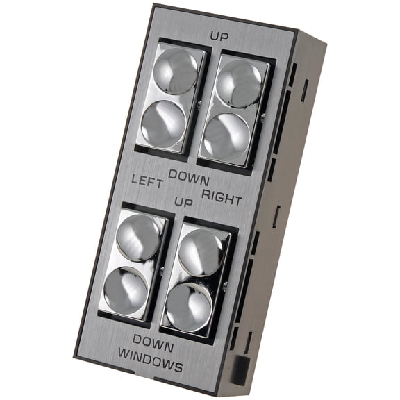 Dorman 901-008 Front Driver Side Power Window Switch - Front Left, 4 Button for Specific Buick / Cadillac / Oldsmobile Models