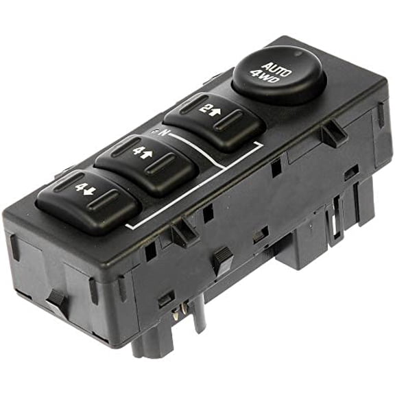 Dorman 901-072 Four Wheel Drive Selector Switch for 2006-2007 Cadillac, 2003-2007 Chevrolet & 2003-2007 GMC