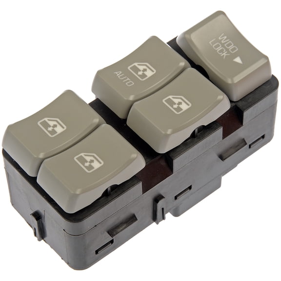 Dorman 901-094 Front Driver Side Power Window Switch - Front Left, 5 Button for Specific Buick Models