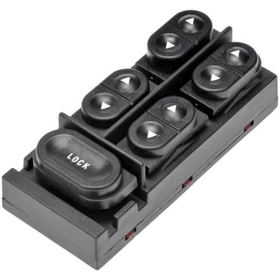 Dorman 901-304 Front Driver Side Power Window Switch - Front Left, 5 Button for Specific Ford / Mercury Models