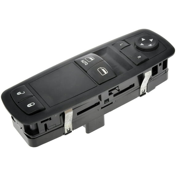 Dorman 901-412 Front Driver Side Power Window Switch With Auto Down, Fixed Rear Windows Power Folding Mirrors for Specific Chrysler / Dodge Models