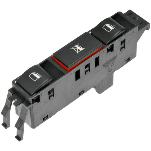 Dorman 901-525 Front Driver Side Power Window Switch - Left Side, Console Mounted W/Window Lock for Specific BMW Models