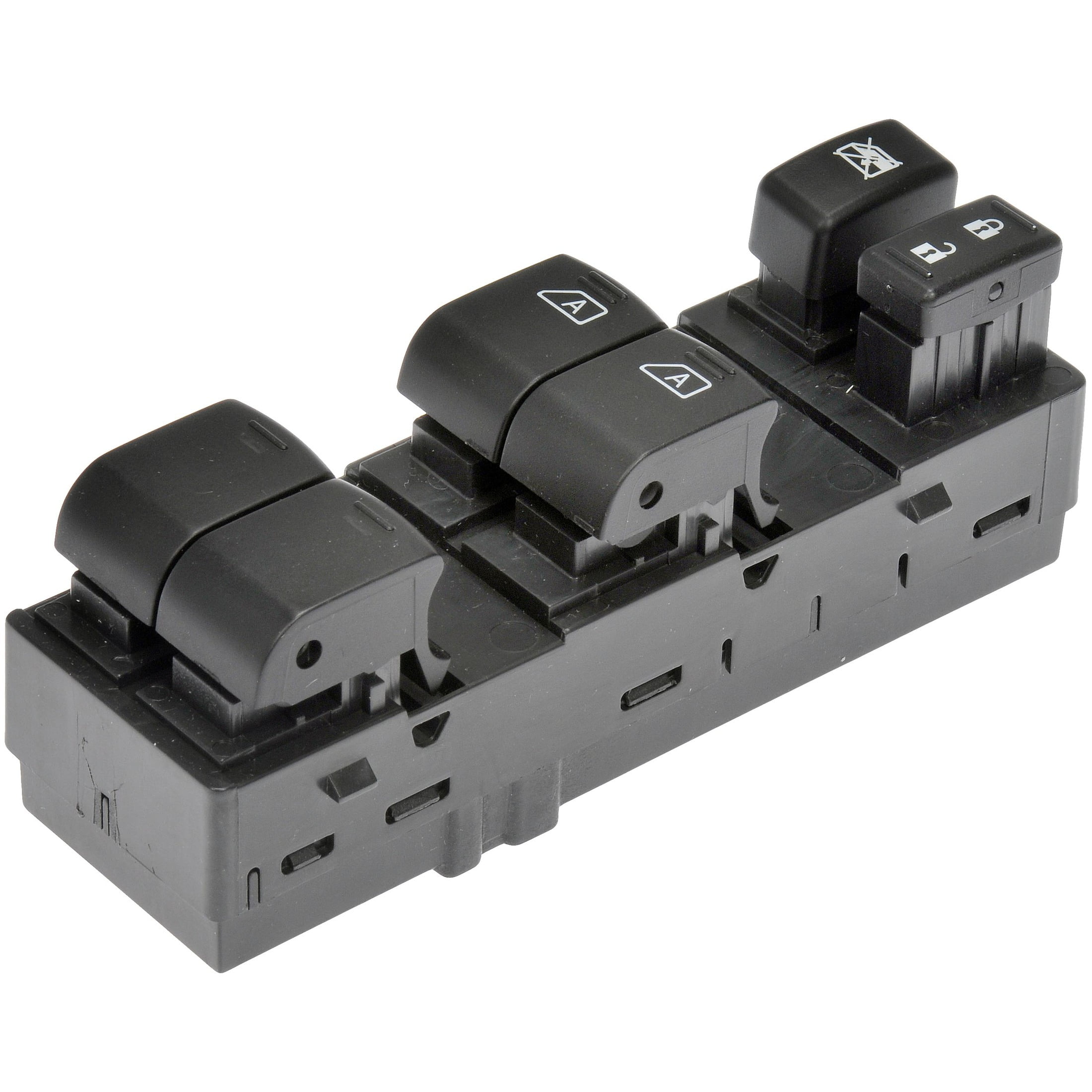 Dorman 901-804 Front Driver Side Master Window Switch - Front Left, 6 Button for Specific Nissan Models