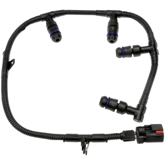 Dorman 904-249 Driver Side Diesel Glow Plug Wiring Harness for Specific Ford Models, Black Fits select: 2004-2007 FORD F250, 2004-2007 FORD F350