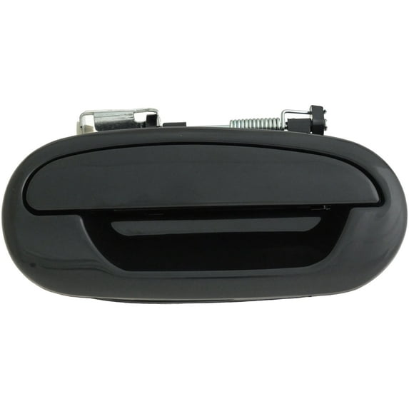 Dorman 90579 Rear Passenger Side Exterior Door Handle Rear Right Smooth Black for Specific Ford Models, Smooth Black (OE FIX)