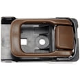 thumbnail image 1 of Dorman 906MX Interior Door Handle for Specific Nissan Models, Brown Handle; Black Housing, 1 of 5