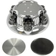 thumbnail image 1 of Dorman 909-001 Wheel Cap for Specific Chevrolet / GMC Models, Chrome Fits select: 1999-2012 CHEVROLET SILVERADO, 2000-2004 CHEVROLET TAHOE, 1 of 4
