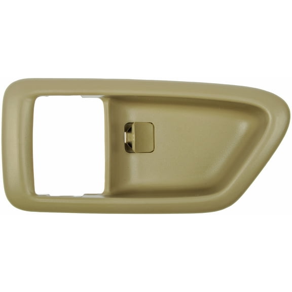 Dorman 91008 Interior Door Handle Bezel for Specific Toyota Models, Tan