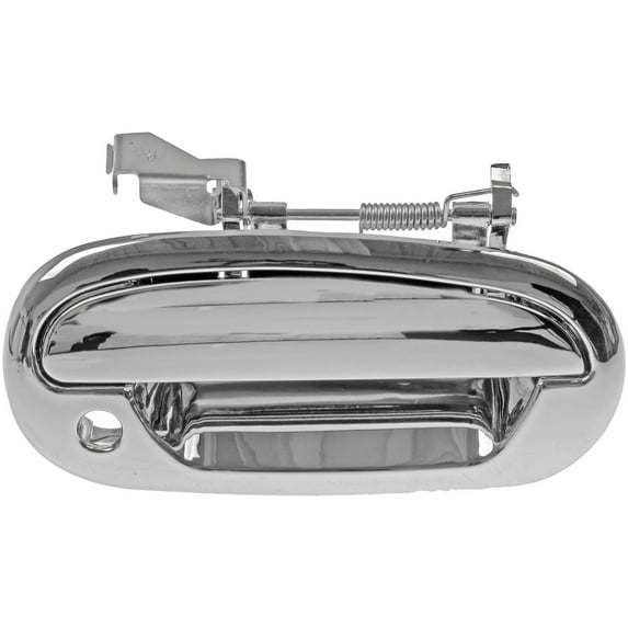 Dorman 91078 Front Passenger Side Exterior Door Handle for Specific Ford Models, Chrome