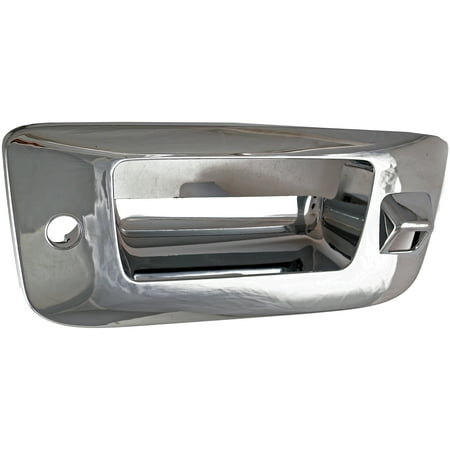 Dorman 91123 Tailgate Handle Bezel for Specific Chevrolet / GMC Models, Chrome