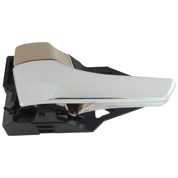 Dorman 91371 Interior Door Handle for Specific Scion / Toyota Models, Chrome Lever; Brown Knob