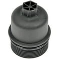 thumbnail image 1 of Dorman 917-190 Engine Oil Filter Cover for Specific Models, Black Fits select: 2014-2018 JEEP GRAND CHEROKEE, 2015-2019 JEEP WRANGLER UNLIMITED, 1 of 3