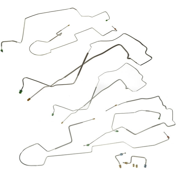 Dorman 919-040 Stainless Steel Preformed Brake Line for Specific Buick / Pontiac Models (OE FIX)