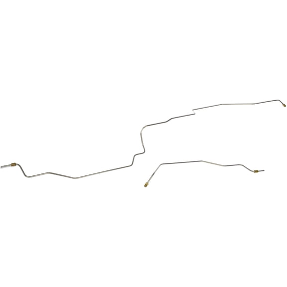 Dorman 919-082 Rear Preformed Rear Axle Brake Line Kit for Specific Dodge Models (OE FIX)