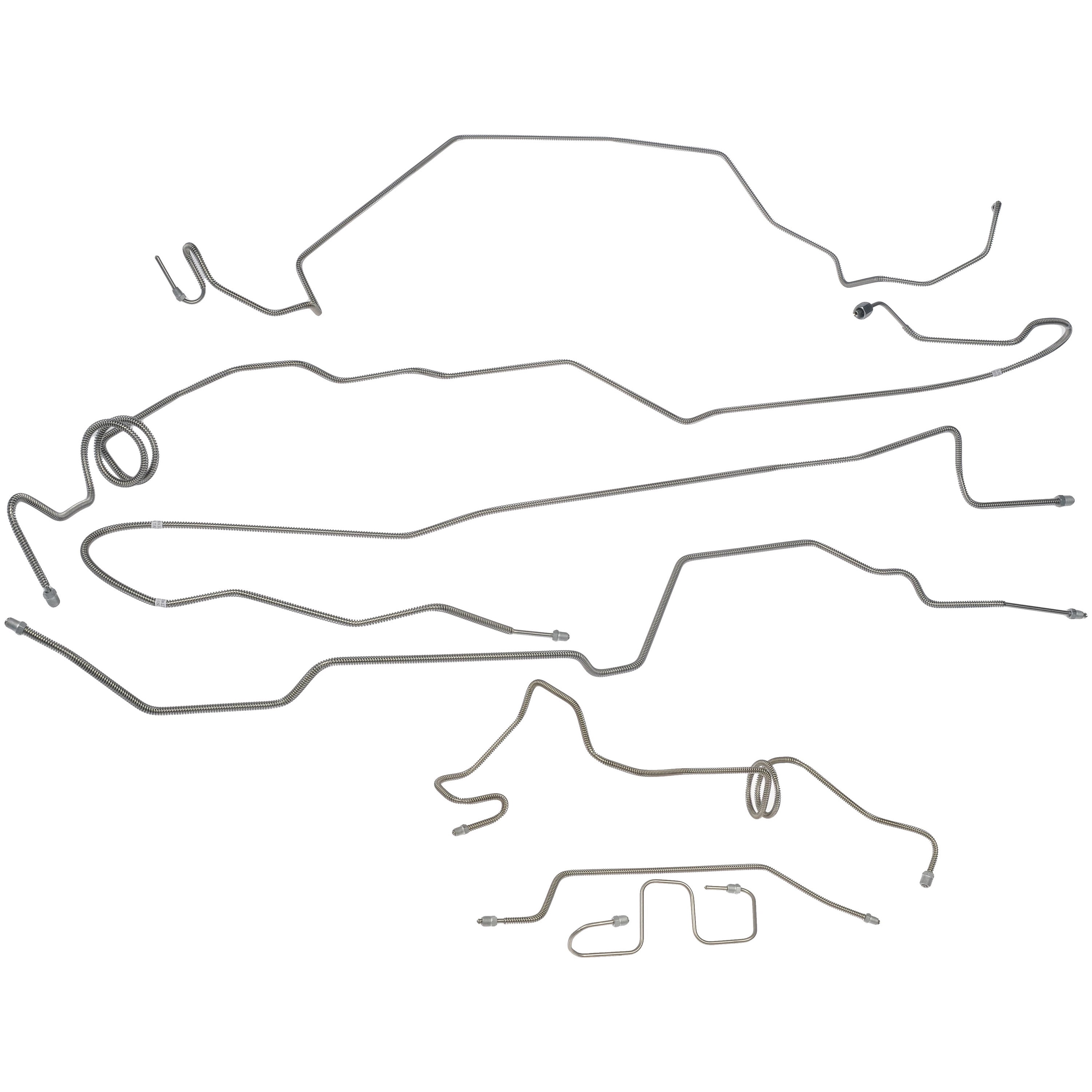 Dorman 919-231 Stainless Steel Brake Line Kit For Select Ford F-150 (1997-2000) - OE Fix