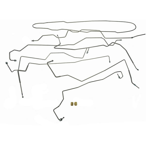 Dorman 919-245 Brake Hydraulic Line Kit for Specific Ford Models Fits select: 2001-2004 FORD F250, 2001-2004 FORD F350