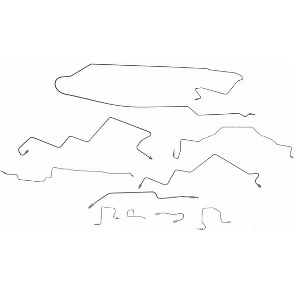 Dorman 919-263 Brake Hydraulic Line Kit for Specific Dodge Models Fits select: 1998-1999 DODGE RAM 1500