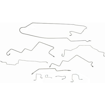 Dorman 919-266 Brake Hydraulic Line Kit for Specific Dodge Models Fits select: 1998 DODGE RAM 2500