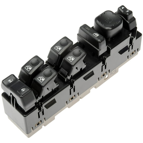 Dorman 920-022 Front Driver Side Master Window Switch Assembly - 8 Button for Specific Models