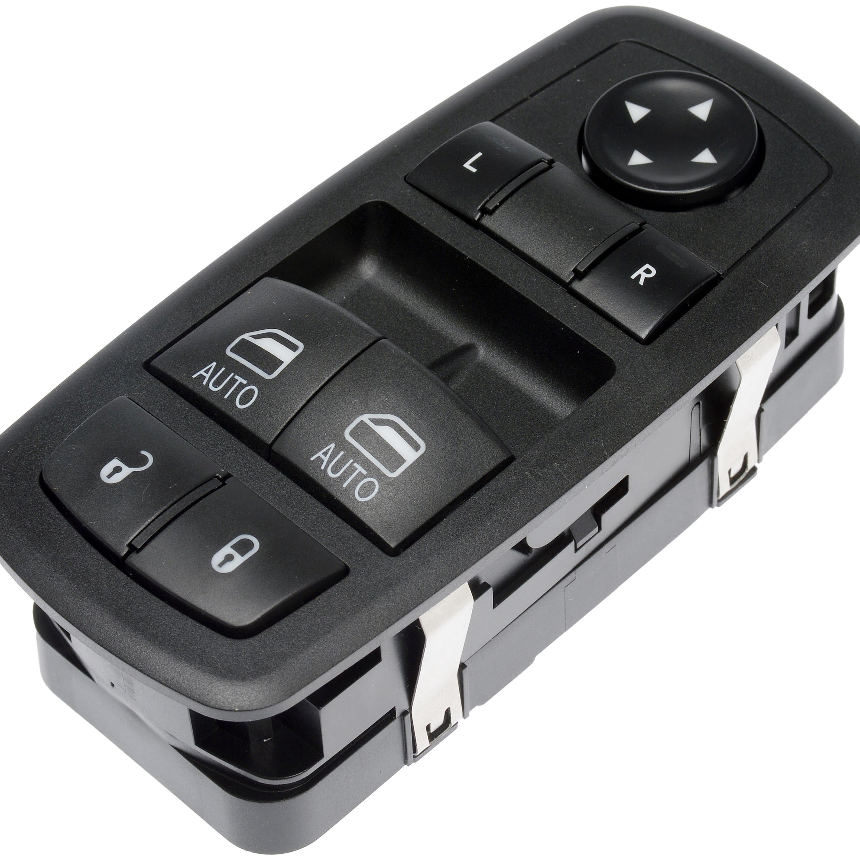 Dorman 920-504 Front Driver Side Master Power Window Switch for Specific Dodge Models