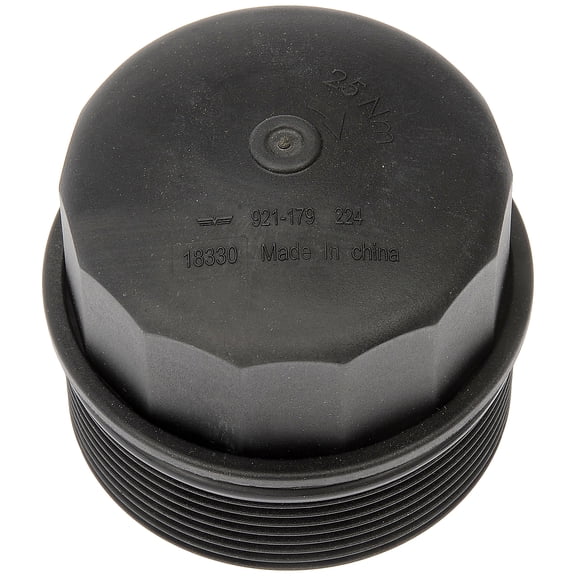 Dorman 921-179 Engine Oil Filter Cover for Specific Mercedes-Benz Models, Black Fits select: 1998-2004 MERCEDES-BENZ SLK, 1994-2002 MERCEDES-BENZ SL
