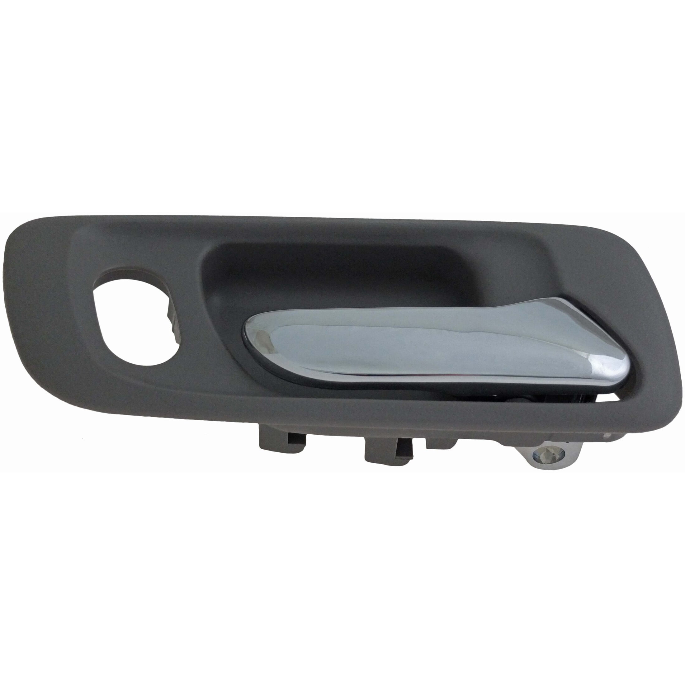 Dorman 92399 Front Passenger Side Interior Door Handle for Specific Honda Models, Chrome; Gray