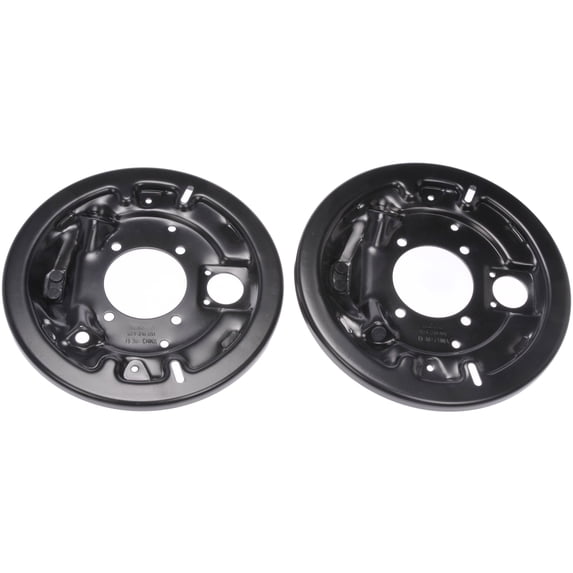 Dorman 924-218 Brake Backing Plate for Specific Chevrolet / GMC Models, Black Fits select: 1988-1999 CHEVROLET GMT-400, 1992-1999 CHEVROLET SUBURBAN