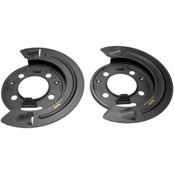 Dorman 924-226 Rear Brake Dust Shield for Specific Dodge / Ram Models, Black Fits select: 2001-2008 DODGE RAM 2500, 2001-2008 DODGE RAM 3500