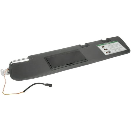 Dorman 924-8007 Driver Side Sun Visor Assembly for Specific Freightliner Models, Gray