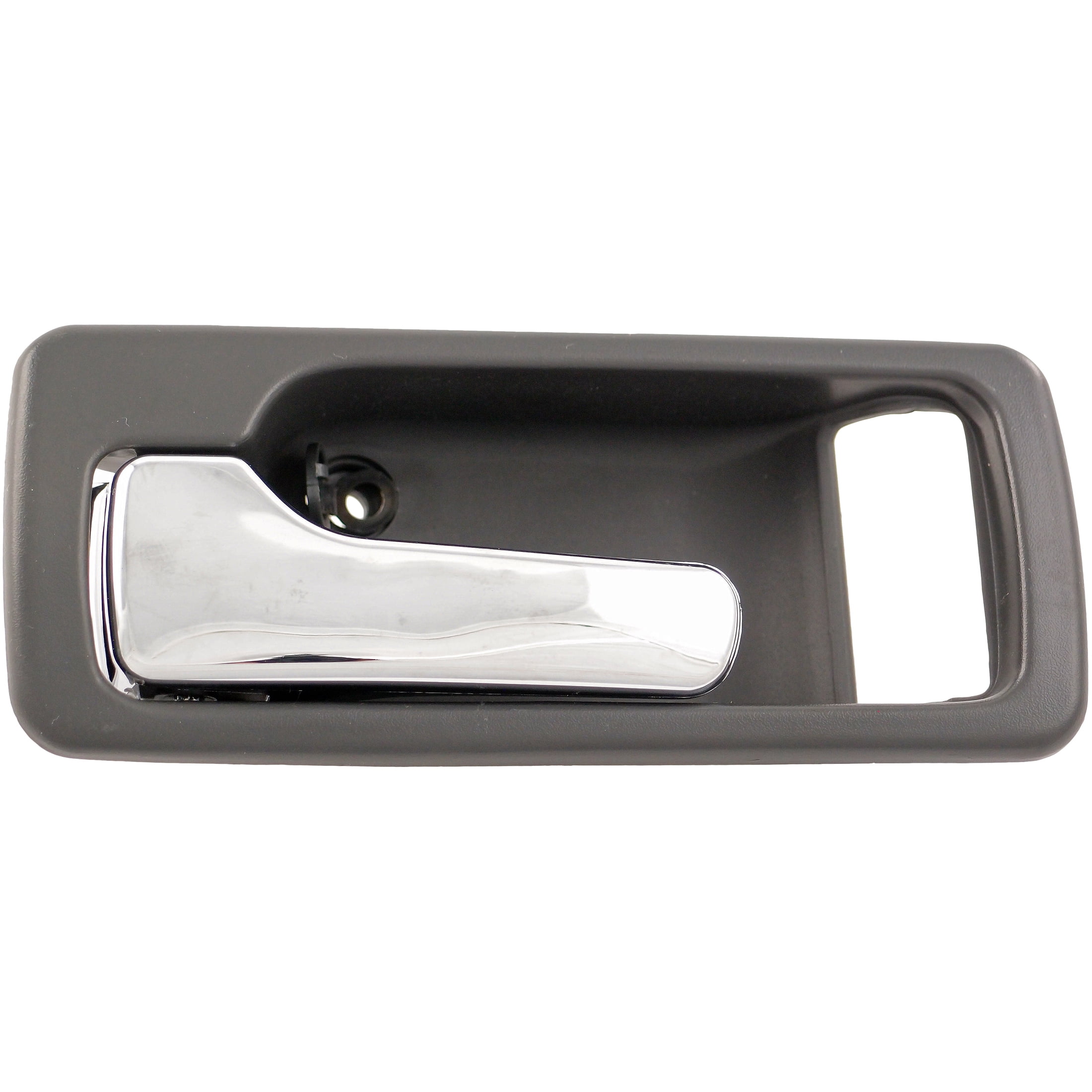 Dorman 92582 Front Driver Side Interior Door Handle for Specific Honda Models, Chrome; Gray