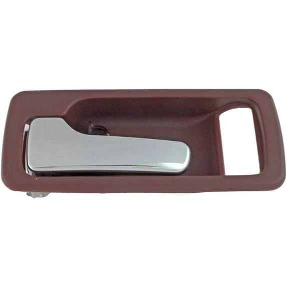 Dorman 92586 Front Driver Side Interior Door Handle for Specific Honda Models, Red; Chrome