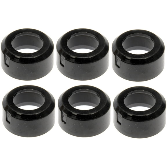 Dorman 926-028 Fuel Injector Sleeve for Specific Ford / Mercury Models, Black (Pack of 6)