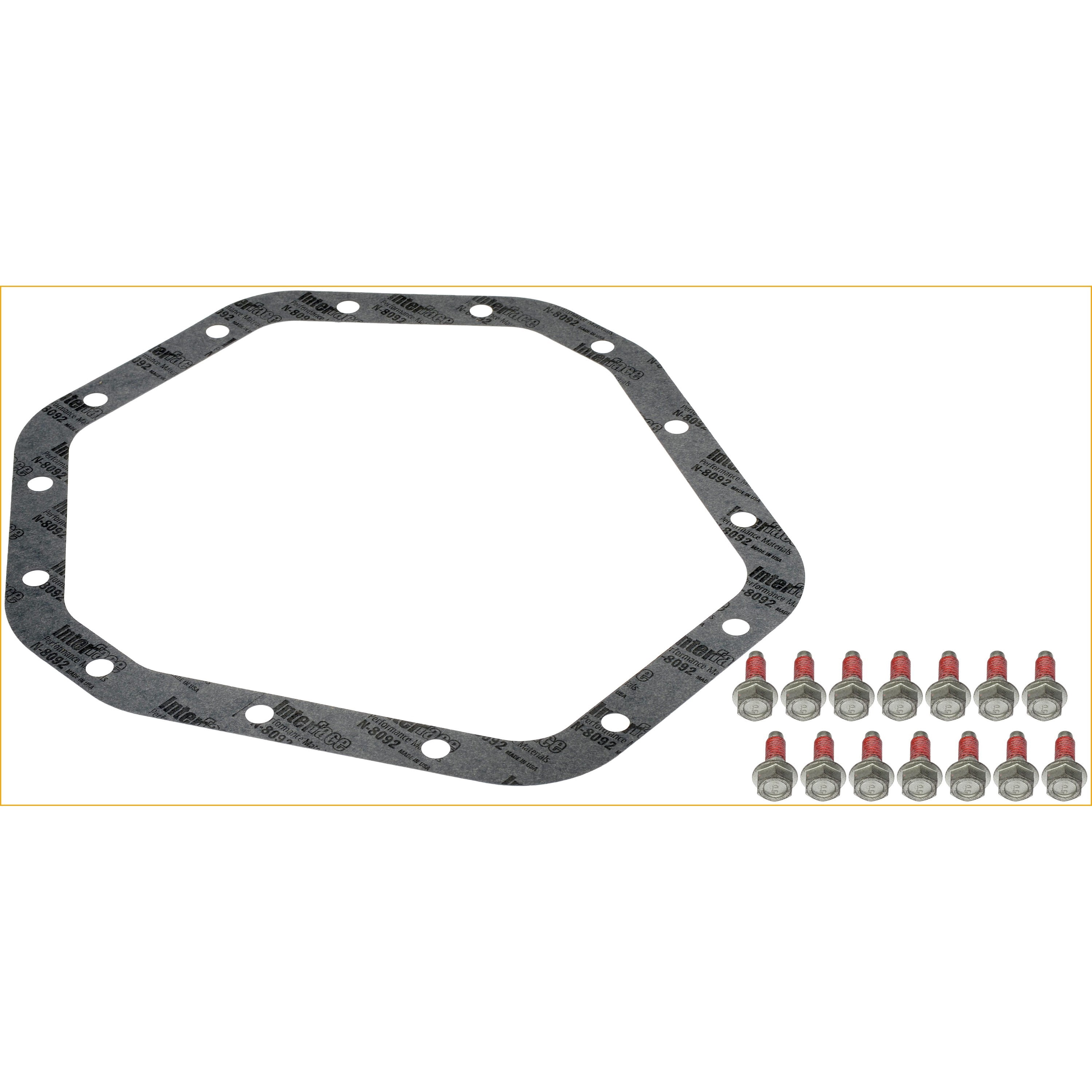 Dorman 926-052 Rear Differential Cover Gasket And Bolt Kit for Specific Chevrolet / GMC Models
