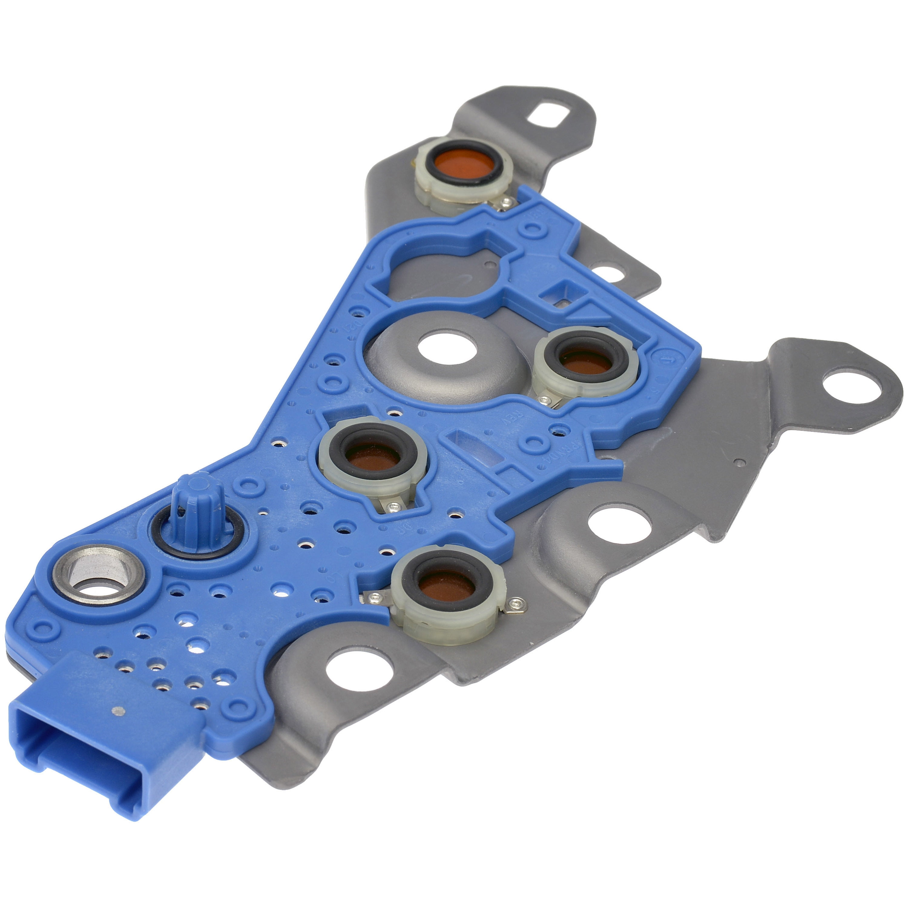 Transmission oil pressure switch outlet