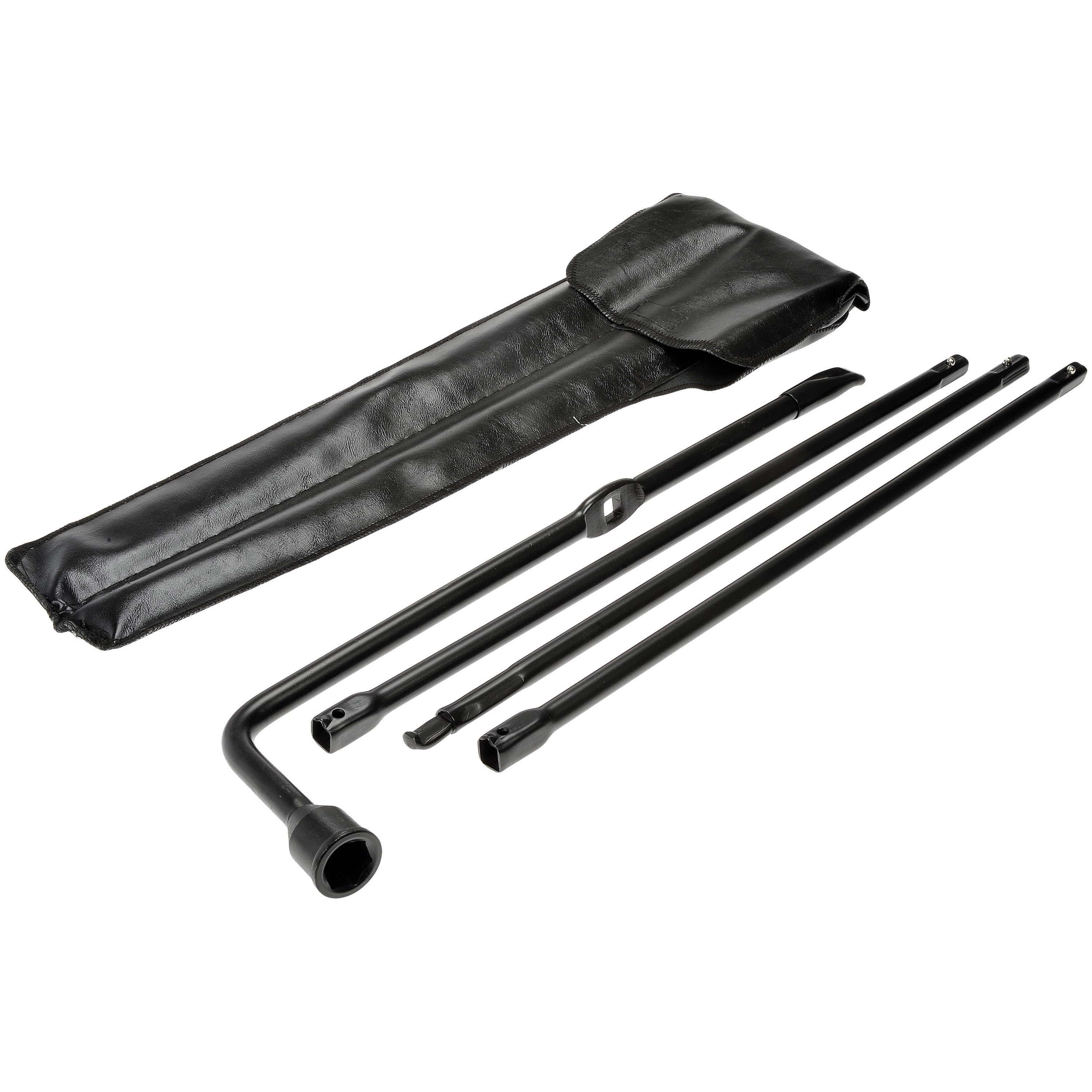 Spare tire changing tools top