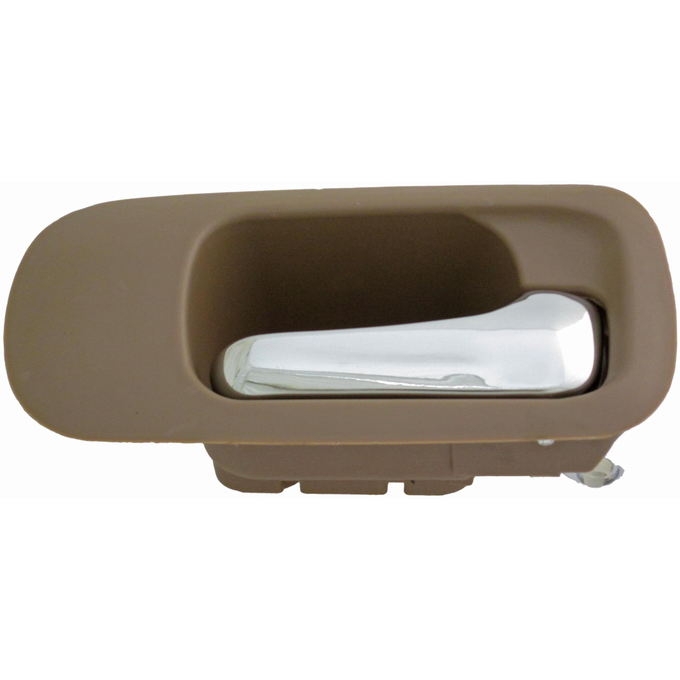 Dorman 92685 Front Passenger Side Interior Door Handle for Specific Honda Models, Brown; Chrome