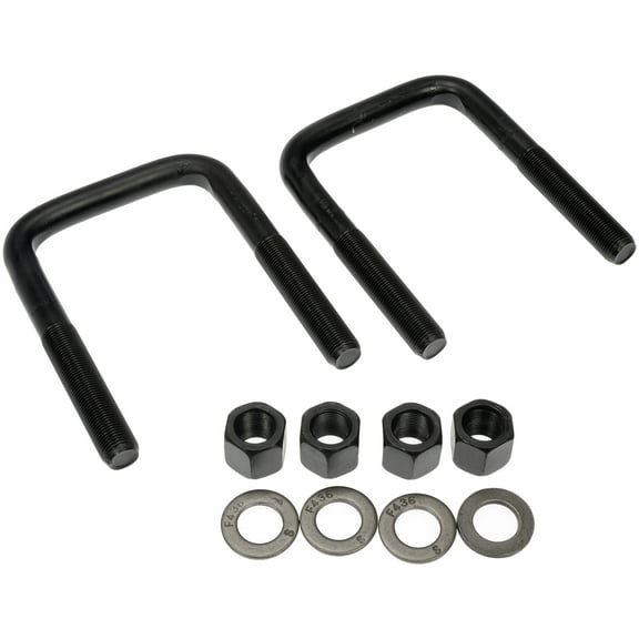 Dorman 929-700 Front Leaf Spring Axle U-Bolt Kit for Specific Ford Models