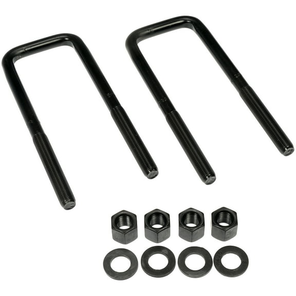 Dorman 929-704 Rear Leaf Spring Axle U-Bolt Kit for Specific Chevrolet / Ford / GMC Models