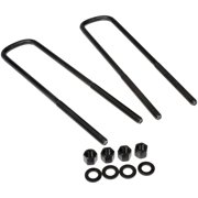 Dorman 929-807 Rear Leaf Spring Axle U-Bolt Kit for Specific Ford Models, Semi-Gloss Black