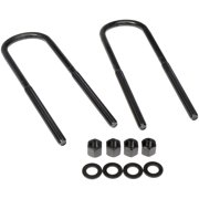 Dorman 929-808 Rear Leaf Spring Axle U-Bolt Kit for Specific Ford Models, Semi-Gloss Black