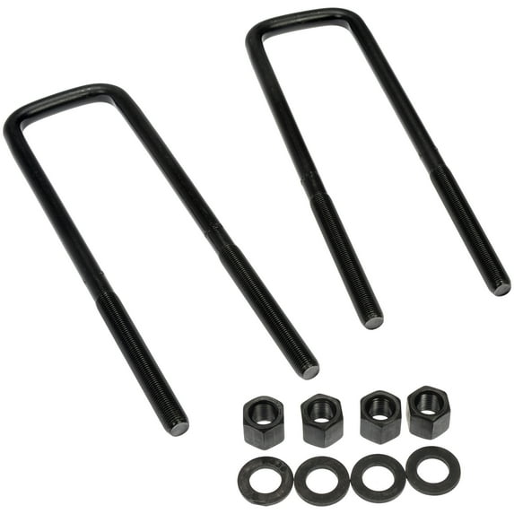 Dorman 929-817 Rear Leaf Spring Axle U-Bolt Kit for Specific Chevrolet / GMC Models