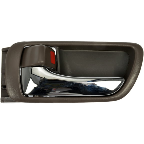 Dorman 92915 Interior Door Handle for Specific Toyota Models, Brown; Chrome