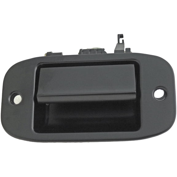 Dorman 93318 Rear Driver Side Interior Door Handle for Specific Dodge Models, Black; Smooth