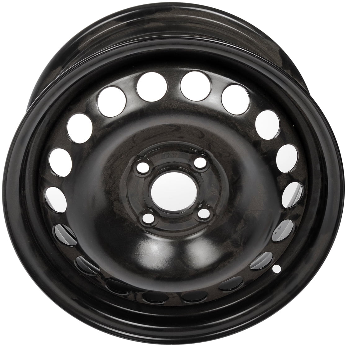 Dorman 939-100 Steel 15" Wheel Rim 15 x 6-inch 4-Lug Black, for Specific Chevrolet / Pontiac Models