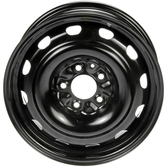 Dorman 939-107 Steel 16" Wheel Rim 16 x 6.5-inch 5-Lug Black, for Specific Chrysler / Dodge Models