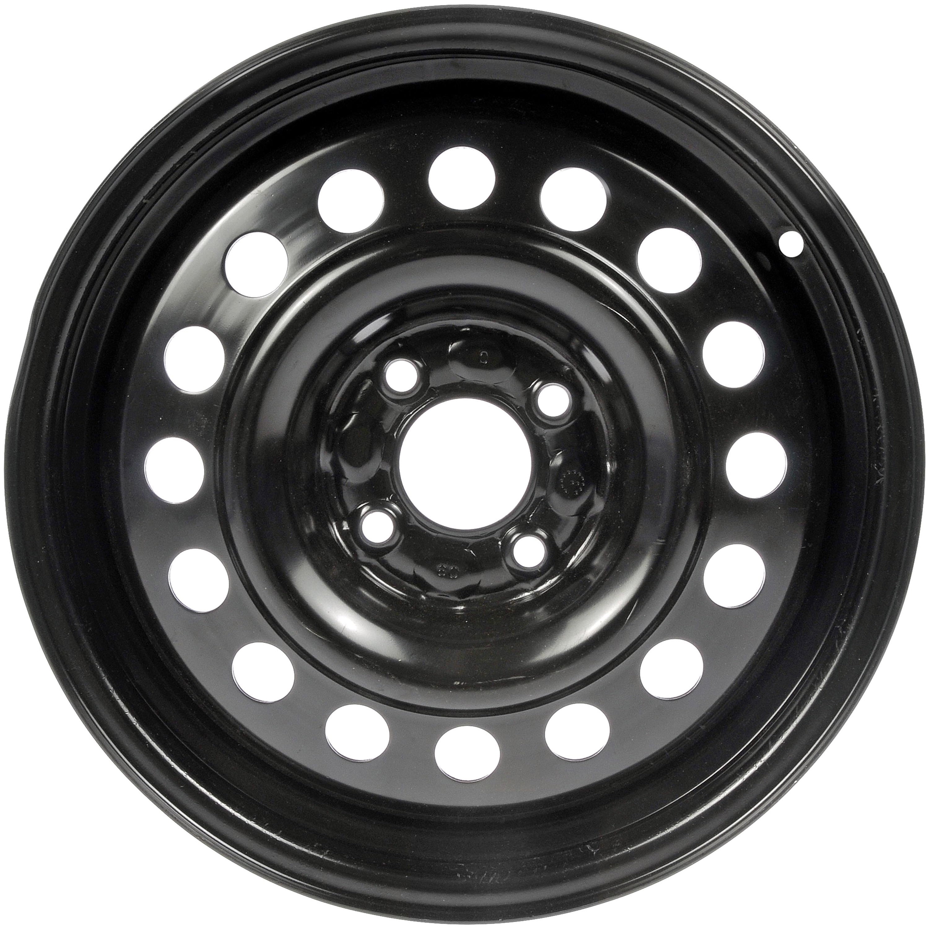 Dorman 939-113 Steel 15" Wheel Rim 15 x 5.5-inch 4-Lug Black, for Specific Toyota Models