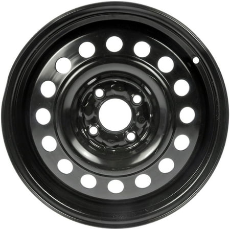 Dorman 939-113 Steel 15" Wheel Rim 15 x 5.5-inch 4-Lug Black, for Specific Toyota Models
